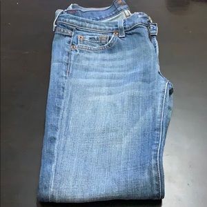 7 for all man kind  jeans, women’s size 25